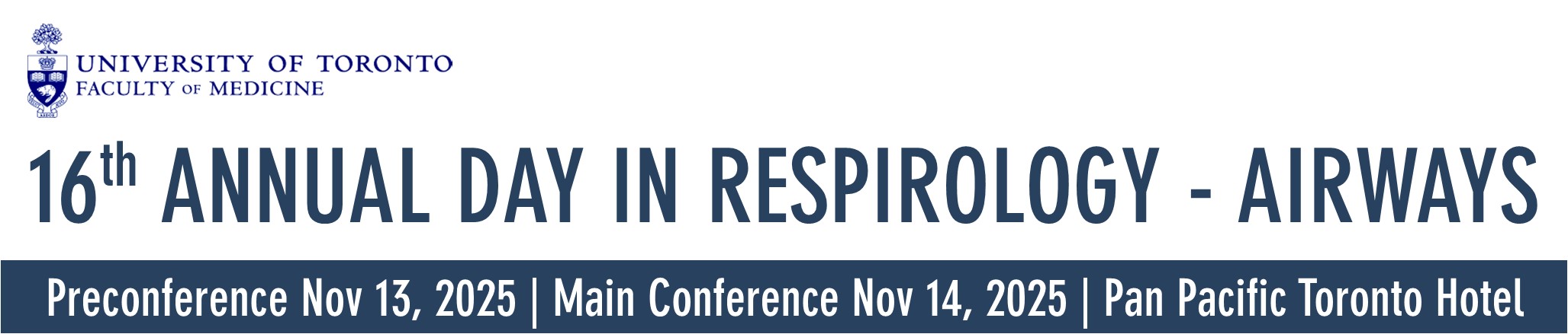16th Annual Day in Respirology: Airways